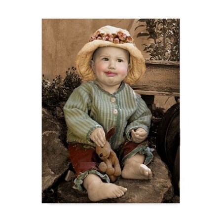 Trademark Fine Art Sharon Forbes 'Tip Of My Tongue' Canvas Art, 35x47 ALI33403-C3547GG